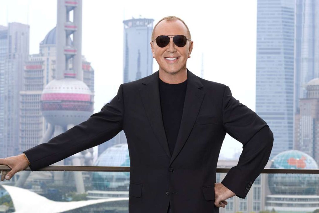 Fashion designer Michael Kors in Shanghai.