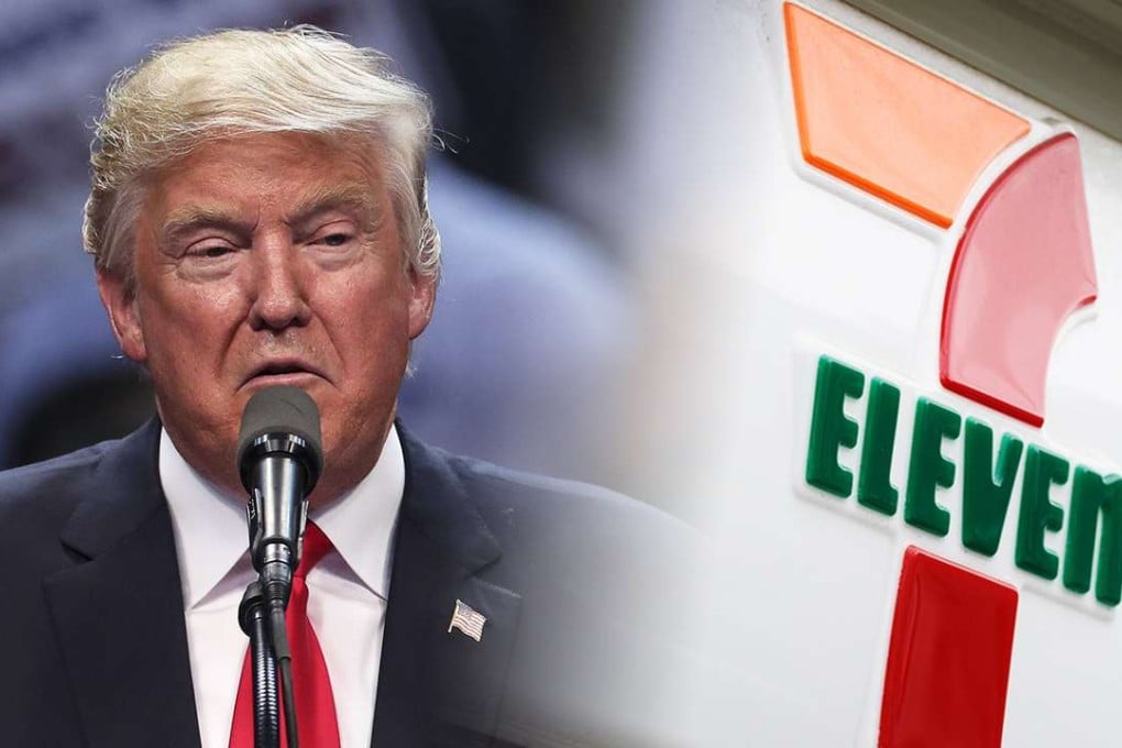 Donald Trump: ‘I watched our police and our firemen down on 7-Eleven, down at the World Trade Centre’. Photos: Reuters and Bloomberg
