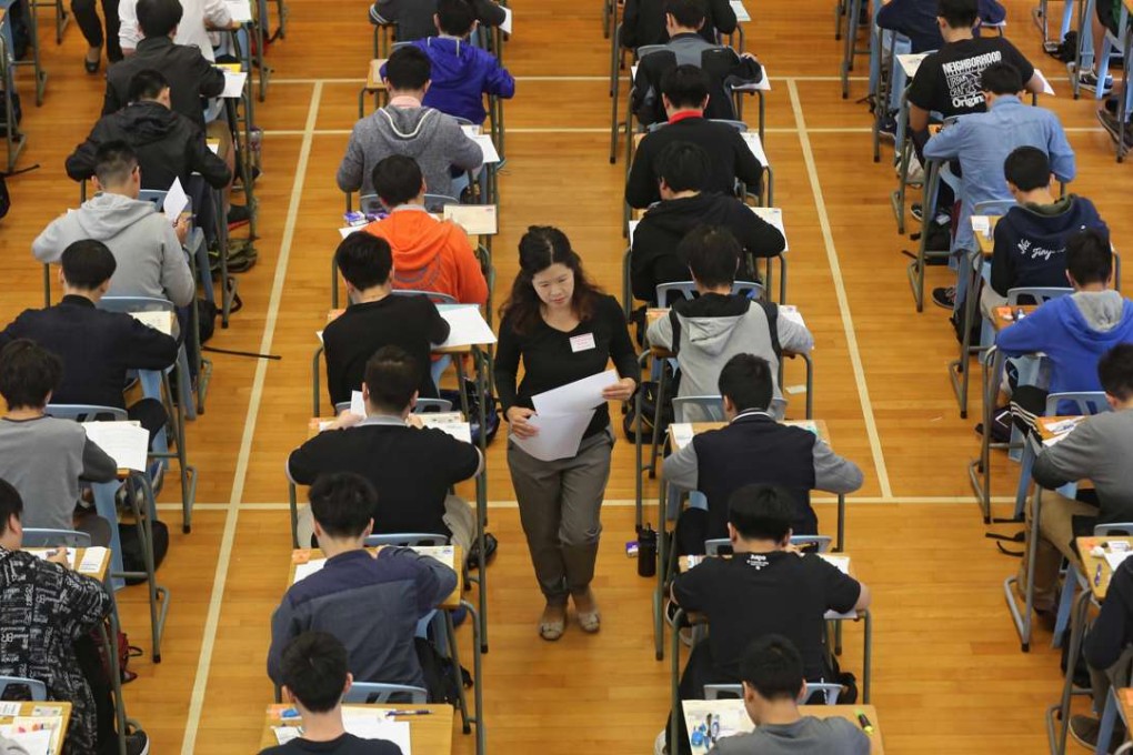 The DSE English exam is not suitable for all pupils. Photo: SCMP Picturers