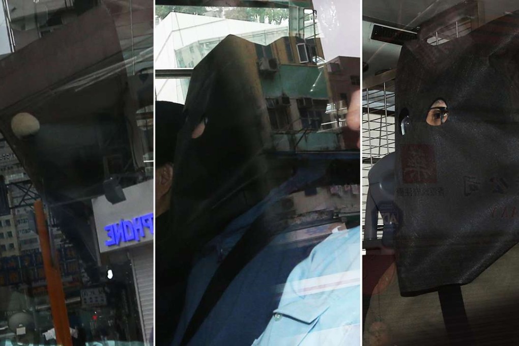 The three defendants have been remanded in custody. Photo: K.Y. Cheng