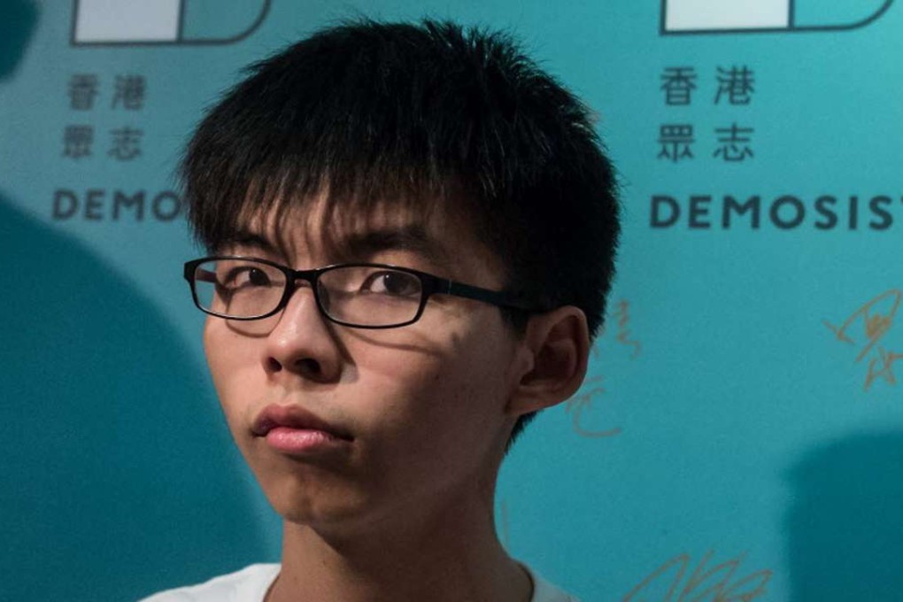 Demosisto leader Joshua Wong. Photo: AFP