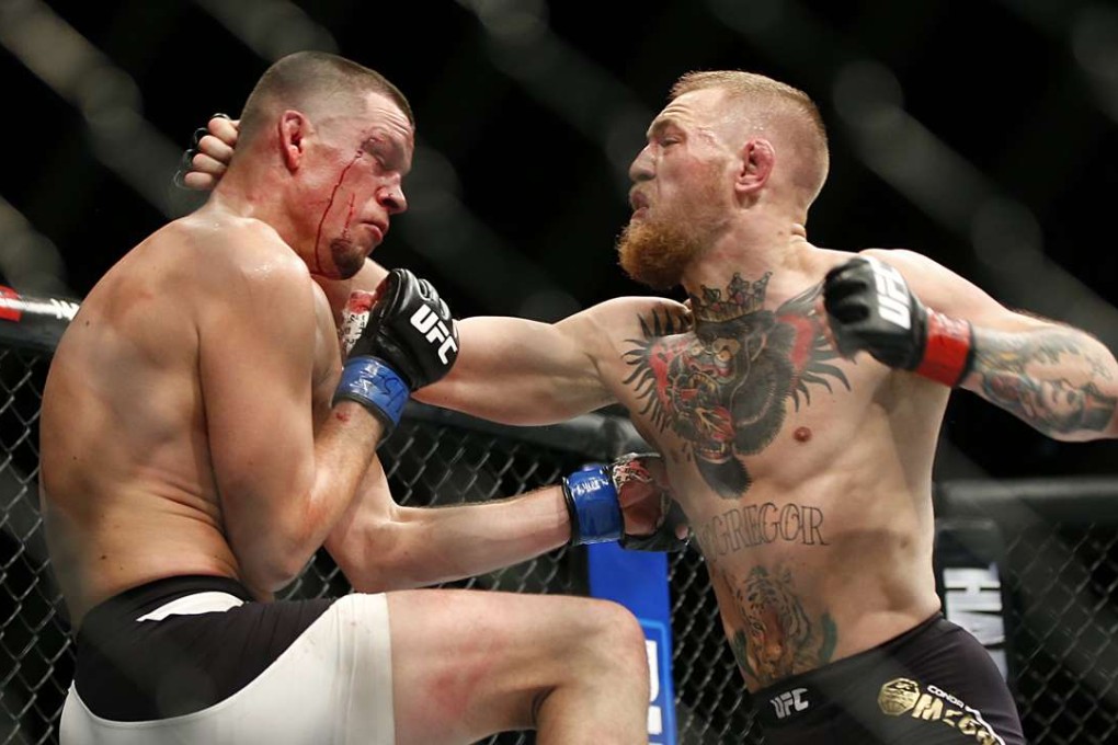 Conor McGregor’s 15-fight unbeaten run was ended by veteran Nate Diaz in his last fight. Photo: AP