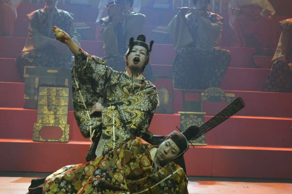 The Ninagawa Company’s production of Hamlet, directed by Yukio Ninagawa at the Barbican in London in May 2015. Photo: Corbis