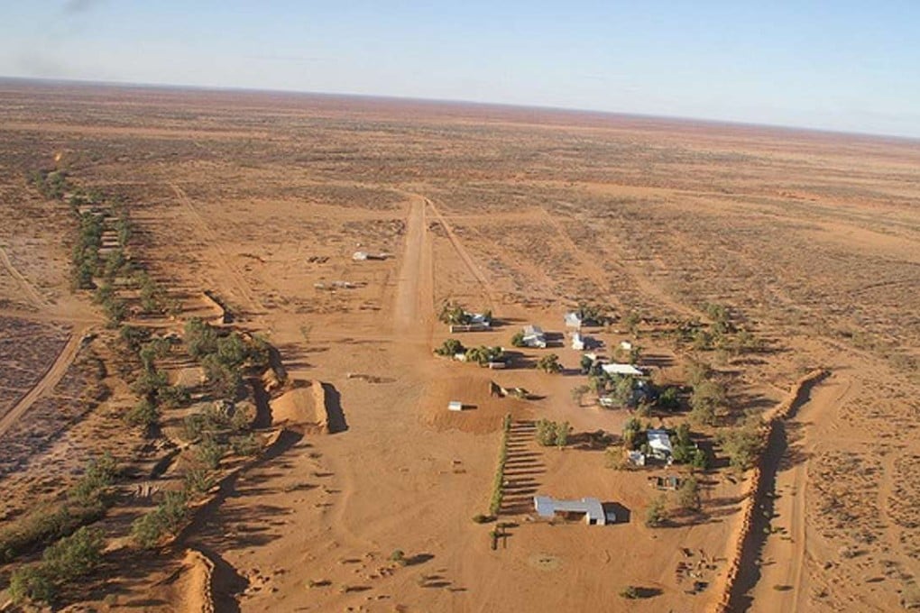 Remote Anna Creek Station, part of the Kidman properties in Australia, was carved off from the cattle company’s sale to avoid clashing with concerns about national security. Anna Creek overlaps with a rocket-testing range. Photo: S Kidman and Co