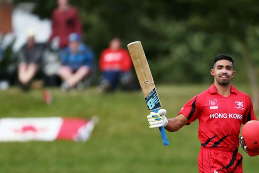 Hong Kong cricketer Irfan Ahmed. Photo: HKCA