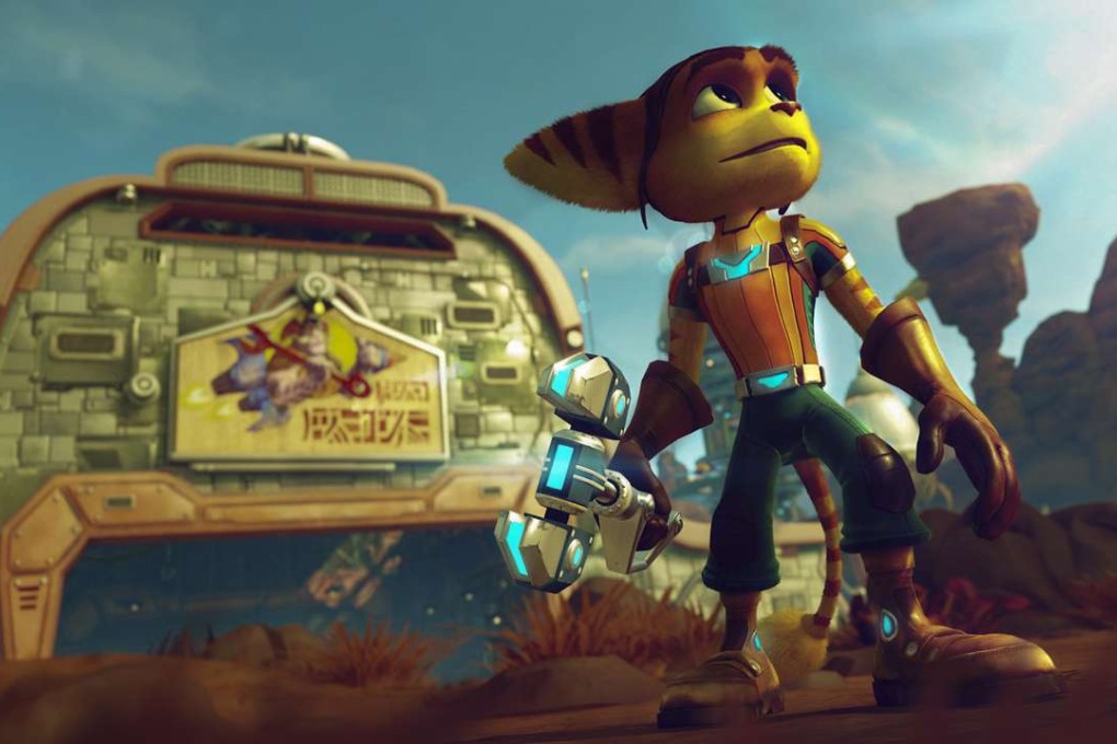 A screengrab from Ratchet & Clank.