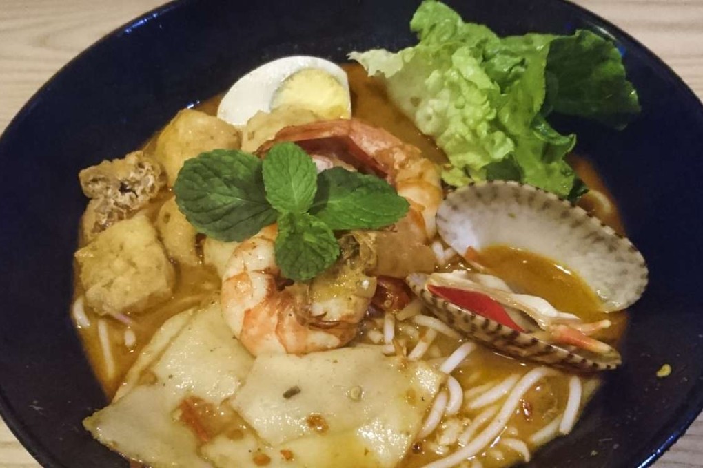 Penang laksa at Penang Spicy Garden in Tsuen Wan.