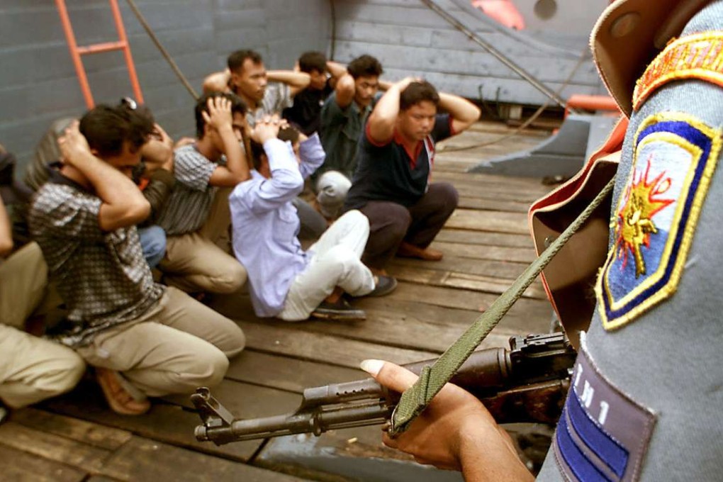 Indonesian Navy arrests sailors playing pirates in a drill. Photo: AP