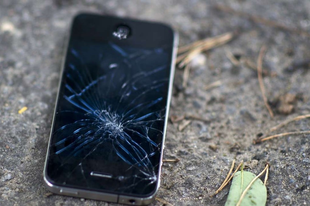 Seeing your smartphone fall to the ground and break is as stressful as public speaking or taking an exam. Photo: Corbis