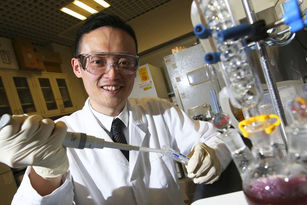 Dr Jonathan Choi is the first Chinese University recipient of Croucher Innovation Award. Photo: David Wong