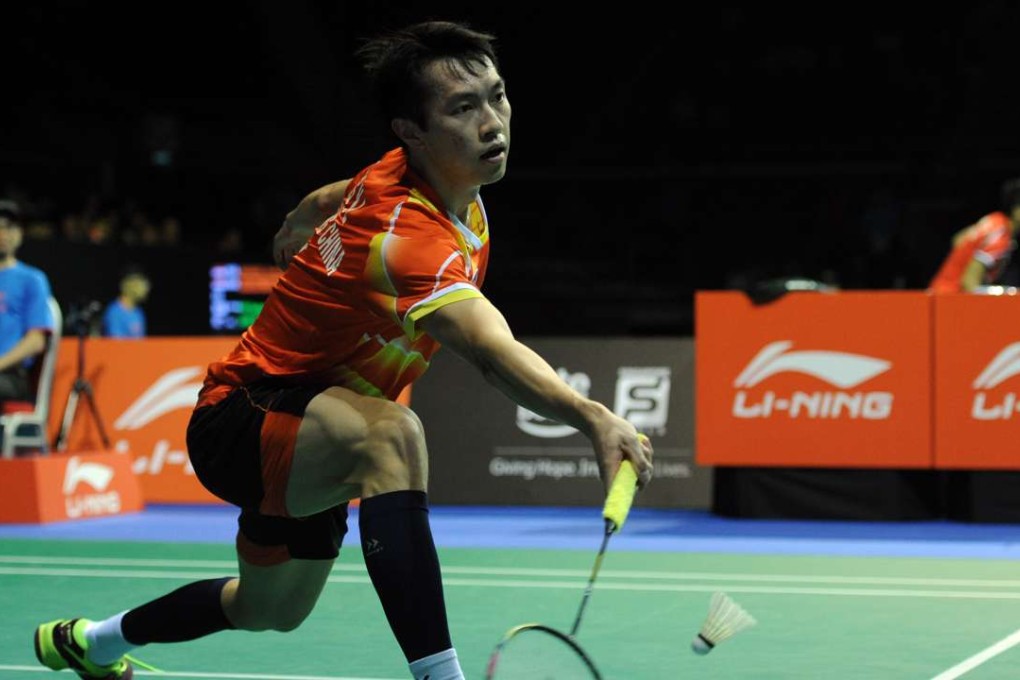 Angus Ng is very close to qualifying for the Rio Olympics after reaching a career high world ranking of 12 following his fine performance at last week’s Singapore Open. Photo: Xinhua