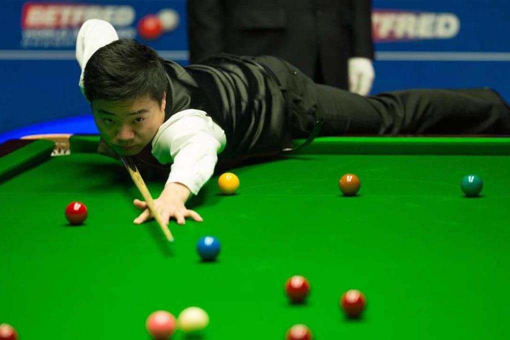 China’s number one Ding Junhui will win the World Championship one day according to World Snooker chairman Barry Hearn. Photo: Xinhua