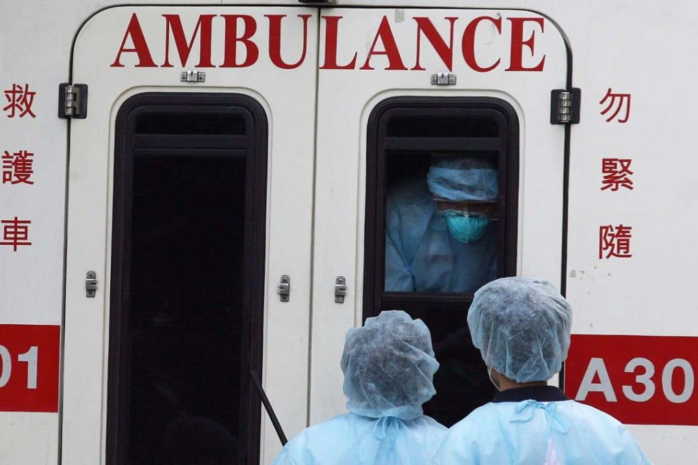 Fire trucks and ambulances are exempt from speed limits and traffic light controls if they are heading to an emergency situation with a siren on. Photo: SCMP Pictures