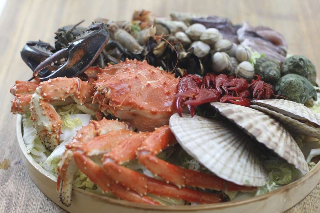 The Seafood Jenga / Seafood Boil at The Seafood Kitchen in Kennedy Town. Photo: Bruce Yan