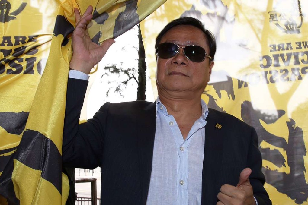 Wong Yuk-man has pleaded not guilty to one common assault charge. Photo: Sam Tsang