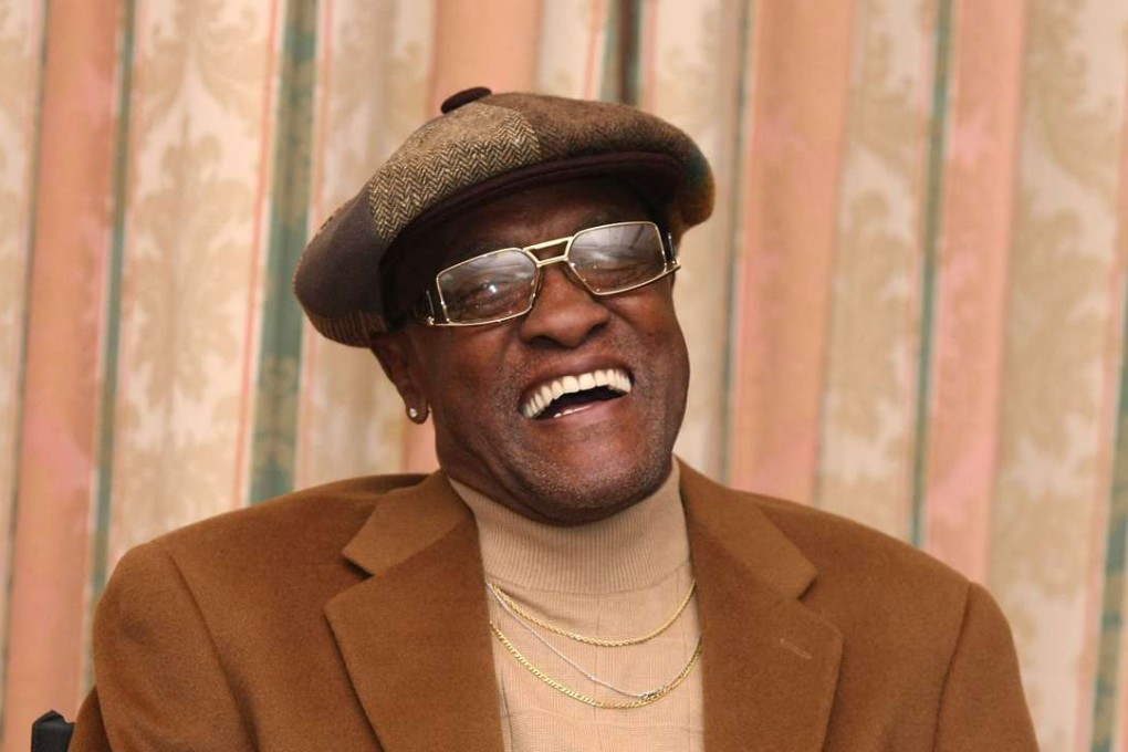 US singer Billy Paul speaking during a Pre-GRAMMY Party in Beverly Hills in 2008. Paul died on April 24 at his home in Blackwood, New Jersey, according to his website. He was 81 and had recently been diagnosed with cancer. Photo: AFP