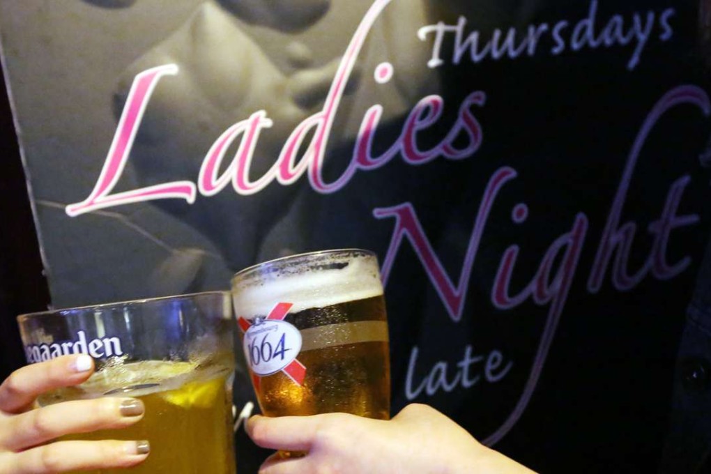 People spending their night at Lan Kwai Fong in Central. 21APR16 SCMP/ Nora Tam