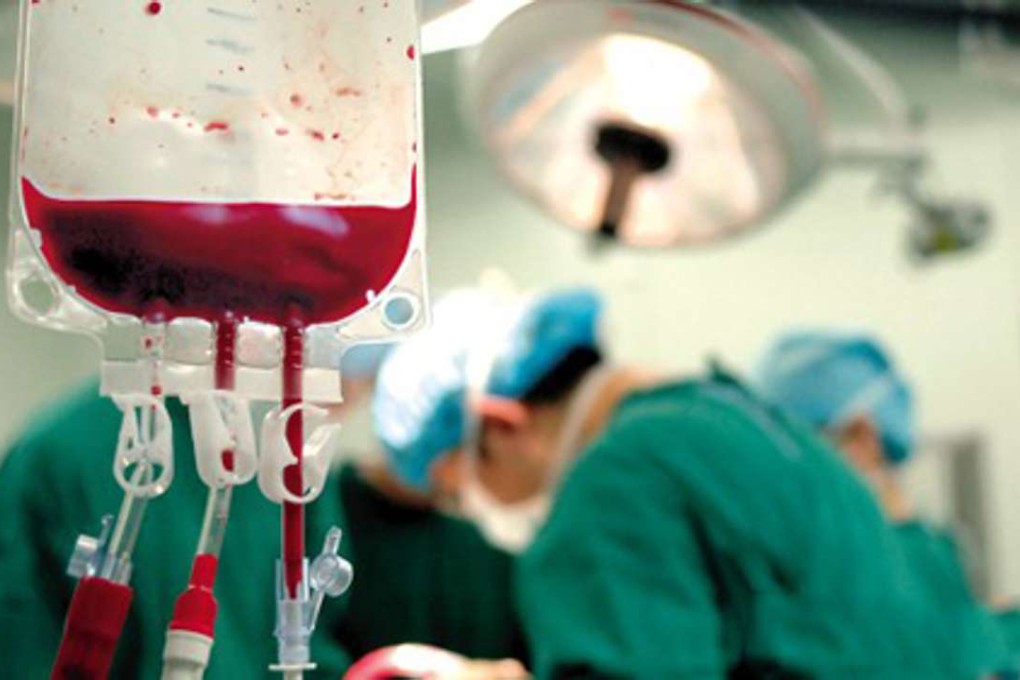 Many cities are experiencing a crisis because of the lack of blood supplies, the TV report said. Photo: SCMP Pictures