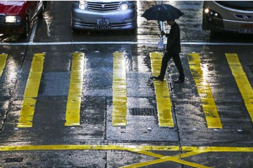 Rain was expected to pelt the city daily until the end of the month. Photo: Felix Wong