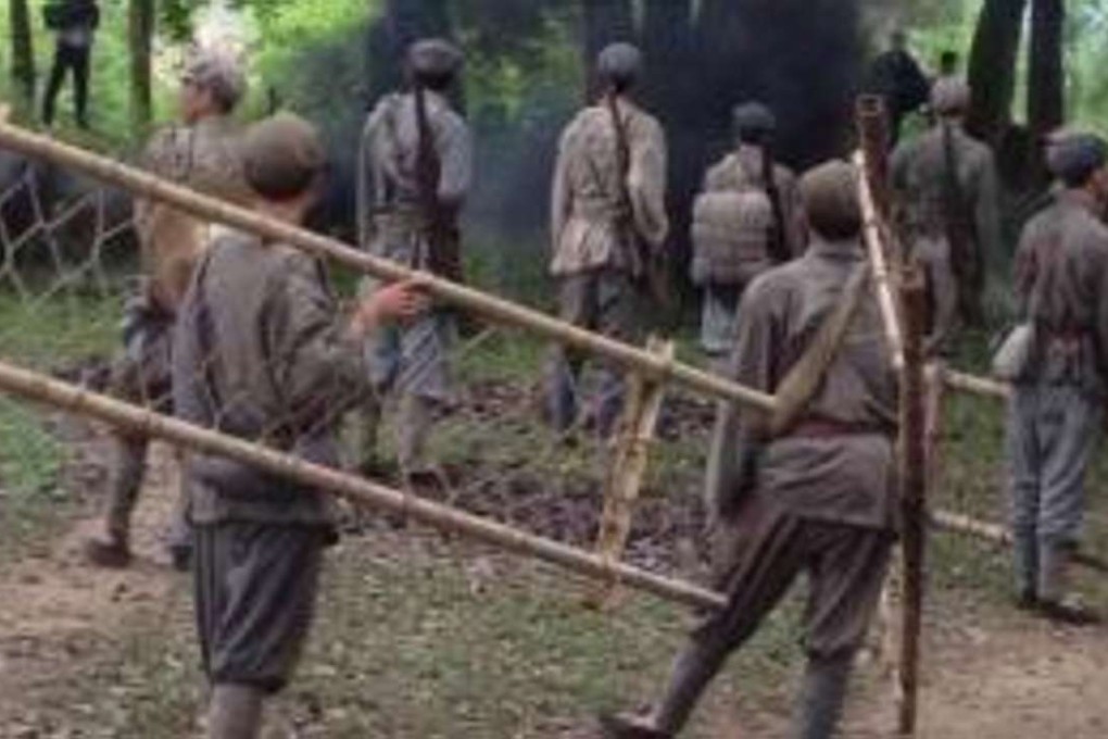 Students had been ordered to work as unpaid film extras for up to 12 hours a day. Photo: he Paper.cn