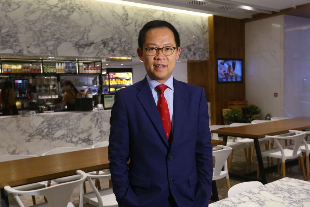 Maxim's chief operating officer Raymond Tong Kwok-kong, at Maxim's Centre in Cheung Sha Wan. Photo: Edmond So