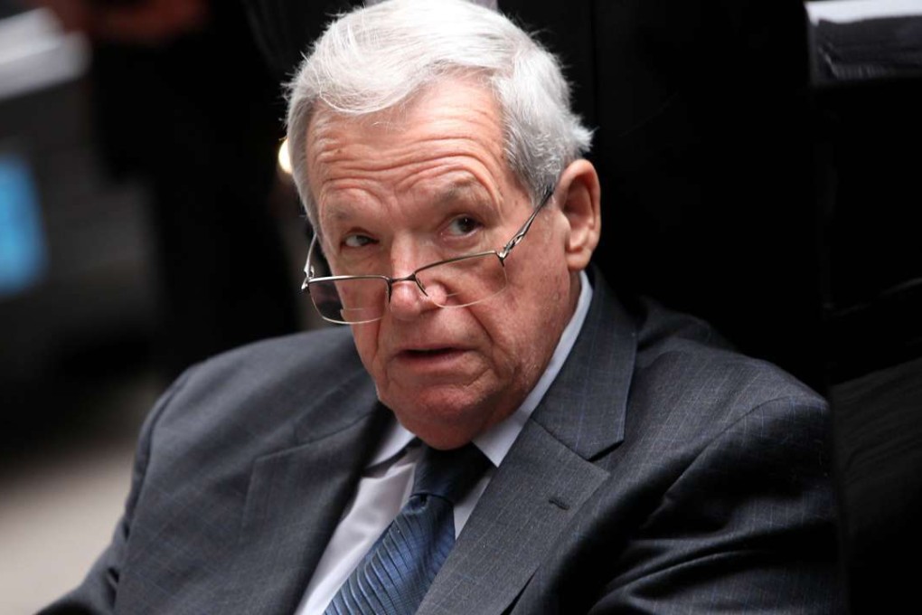 Former House speaker Dennis Hastert. Photo: AFP