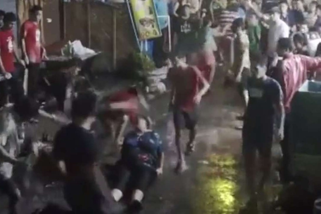 the trio were set upon by men, shortly after leaving a bar in Hua Hin, Thailand.