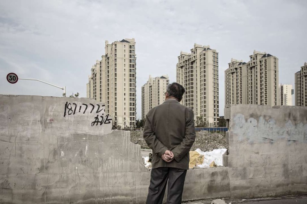Shanghai’s residential property market has cooled down since tightening measures started to take effect. Photo: Bloomberg