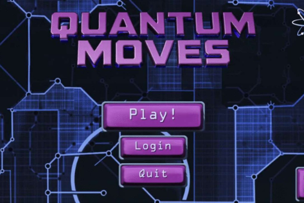 A still from the Quantum Moves gaming platform.