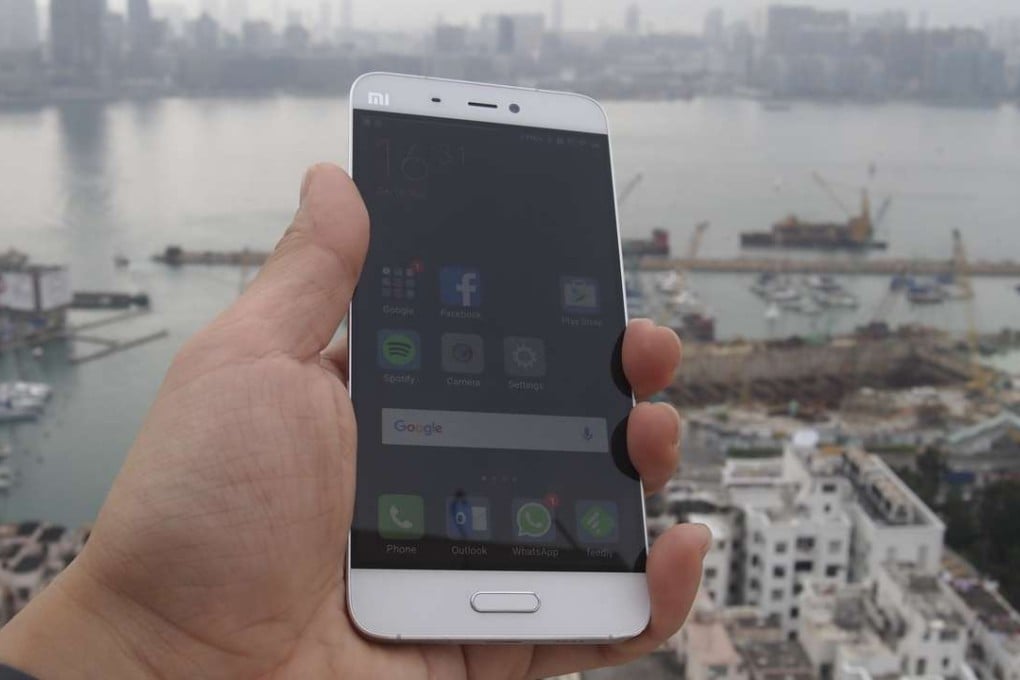 The Xiaomi Mi 5 smartphone. Photos: Eric Wong