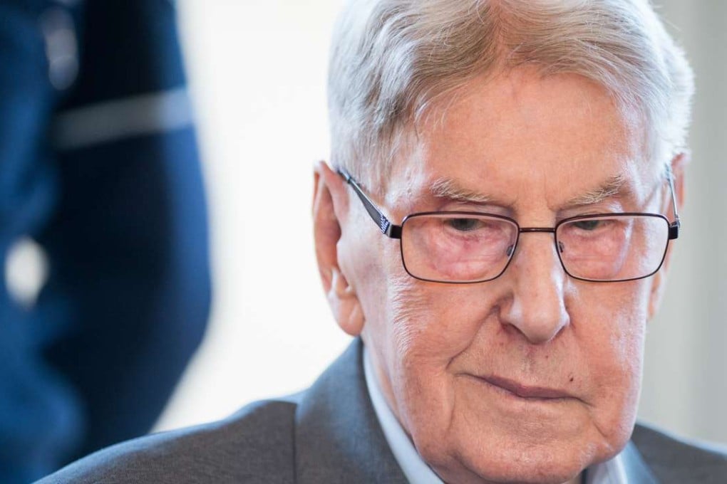 94-year-old former SS sergeant Reinhold Hanning. Photo: AP