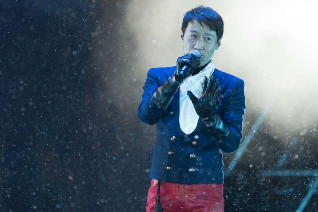 Leon Lai performs on stage in Hong Kong. Photo: PaciwoodAMusic