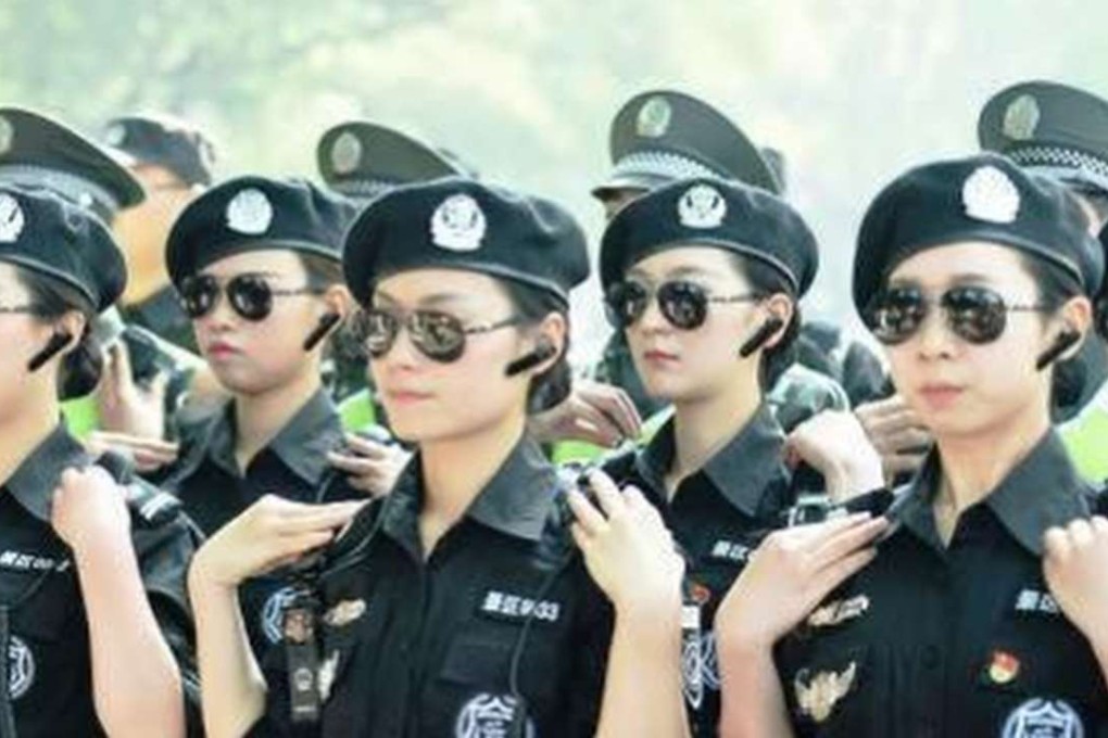 The city of Hangzhou hopes its women urban management officers can present a better public image than their notorious male counterparts. Photo: Chinanews.com