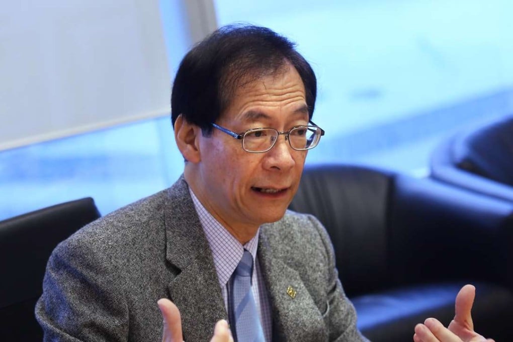 Professor Timothy Tong Wai-cheung, president of Hong Kong Polytechnic University. Photo: Jonathan Wong