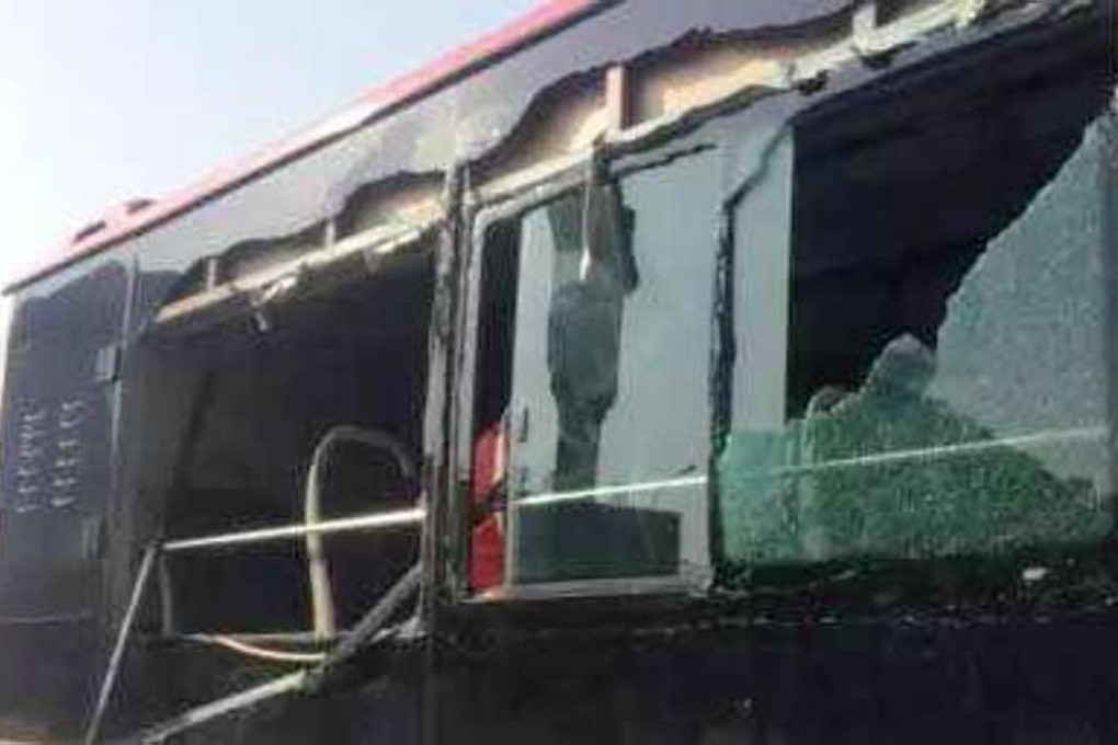 Red Bus Problem Seeing red: bus rams another after drivers’ quarrel at traffic lights ...