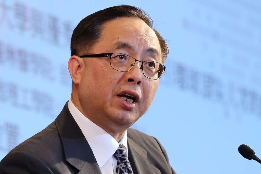 Hong Kong Secretary for Innovation and Technology Nicholas Yang Wei-hsiung was involved in the set up of Polytechnic University’s offshore companies when he was the institution’s vice-president . Photo: Dickson Lee