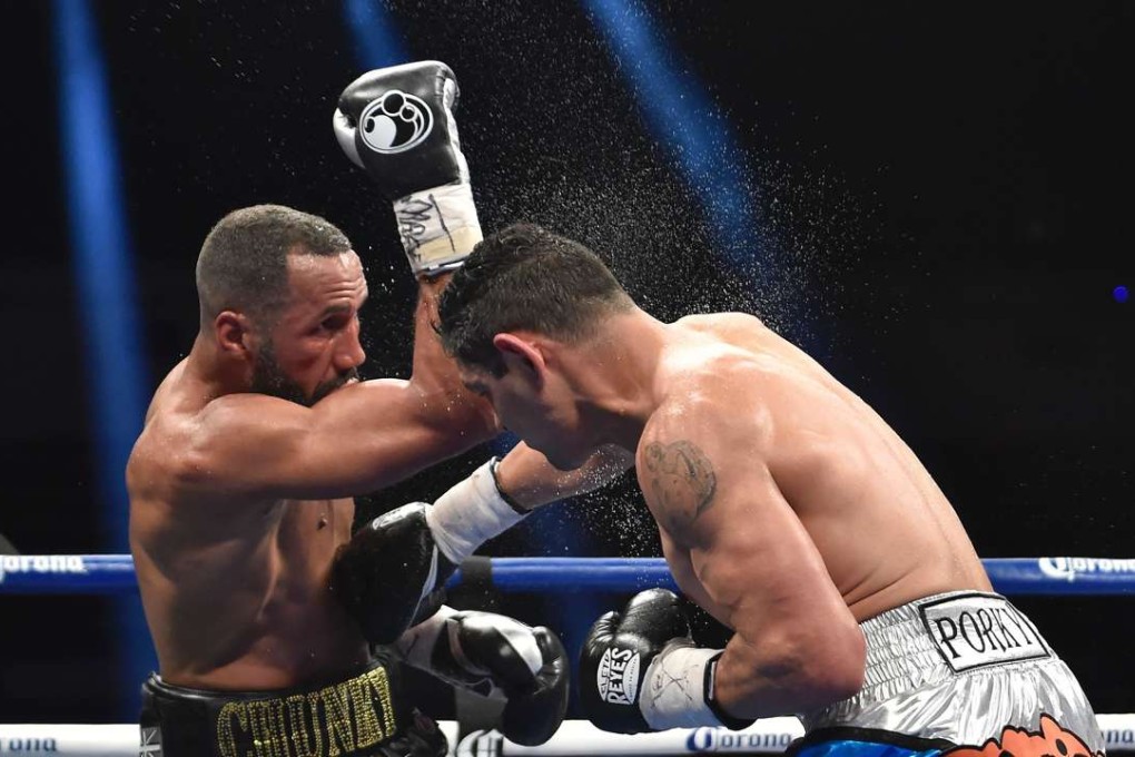 James DeGale of England retained his IBF Super Middleweight Championship title in a hard-fought win over Mexican Rogelio Medina. Photo: AFP