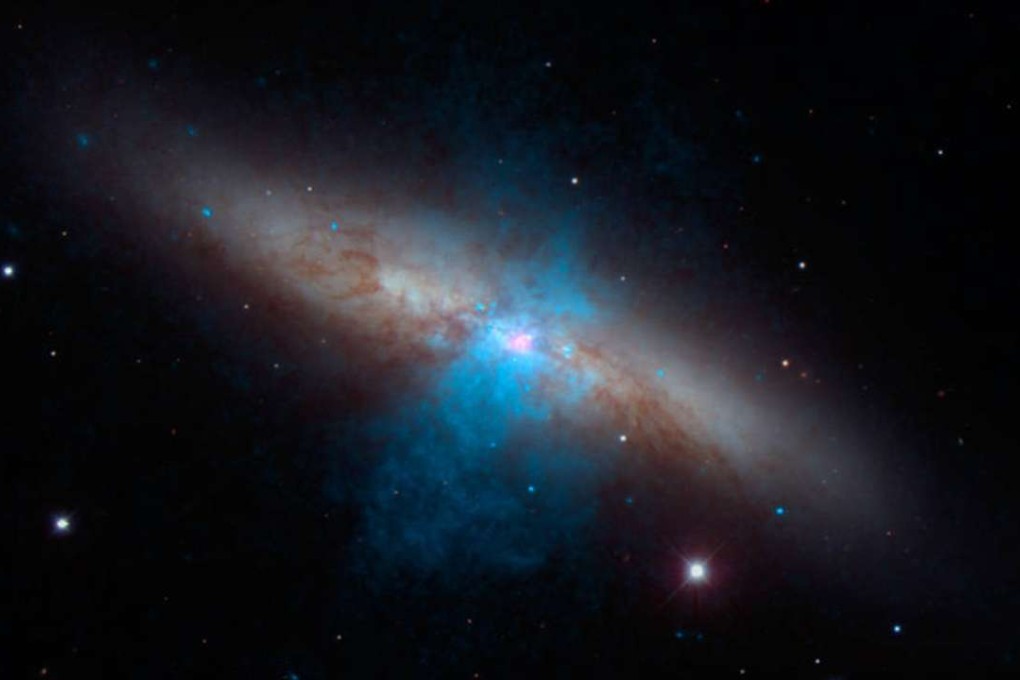 A file picture of a pulsar in another area of the night sky. Photo: Nasa