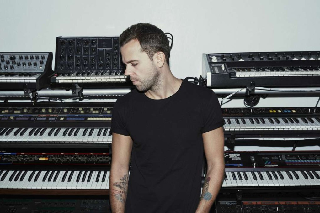 Anthony Gonzalez of M83, who is currently at work on something very secret. 14DEC15 [ONLINE MUSIC REVIEW]