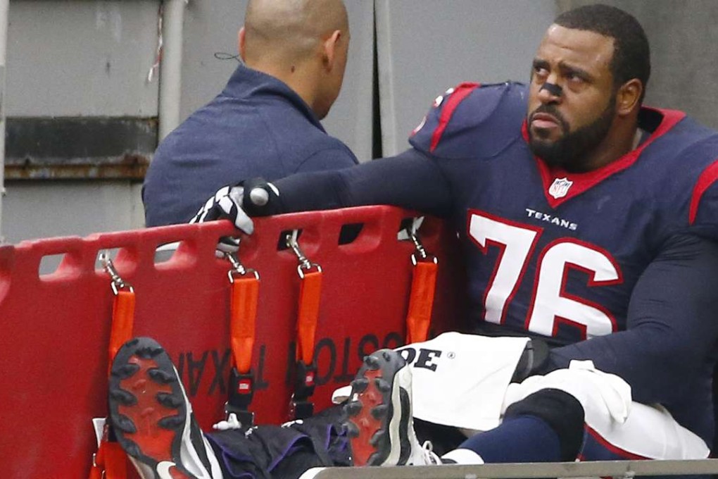 Duane Brown was cleared of a dope test after blaming it on Mexican meat. Photo: AFP