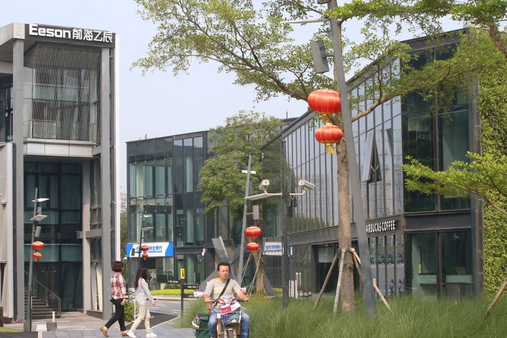 A general view of Qianhai and Shekou area of Shenzhen. Photo: David Wong
