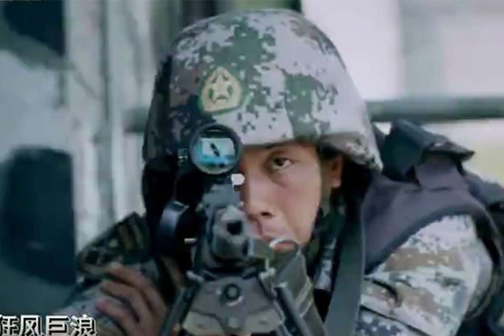 A still from the PLA video. Photo: SCMP Pictures