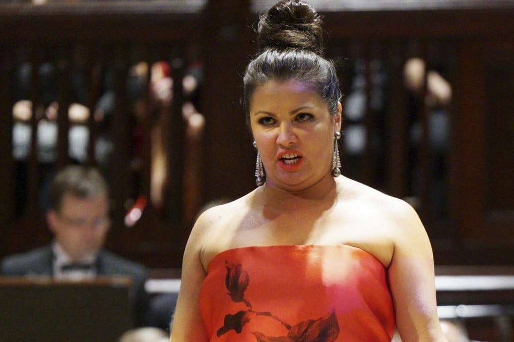 Anna Netrebko in a concert performance. She has withdrawn from singing the title role in Bellini’s opera Norma. Photo: Alamy