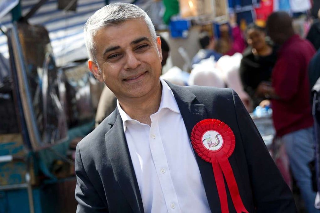 Britain's Labour party candidate for London Mayor Sadiq Khan. Photo: AFP