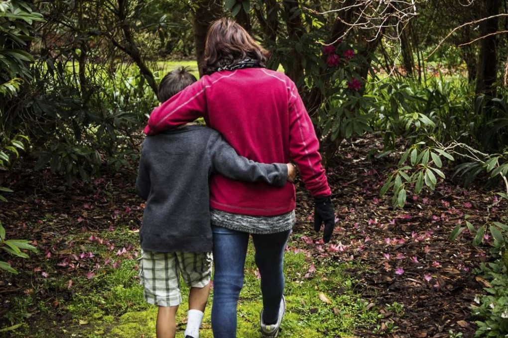 A mother and son bonding. Photo: UrbanZone/Alamy Stock