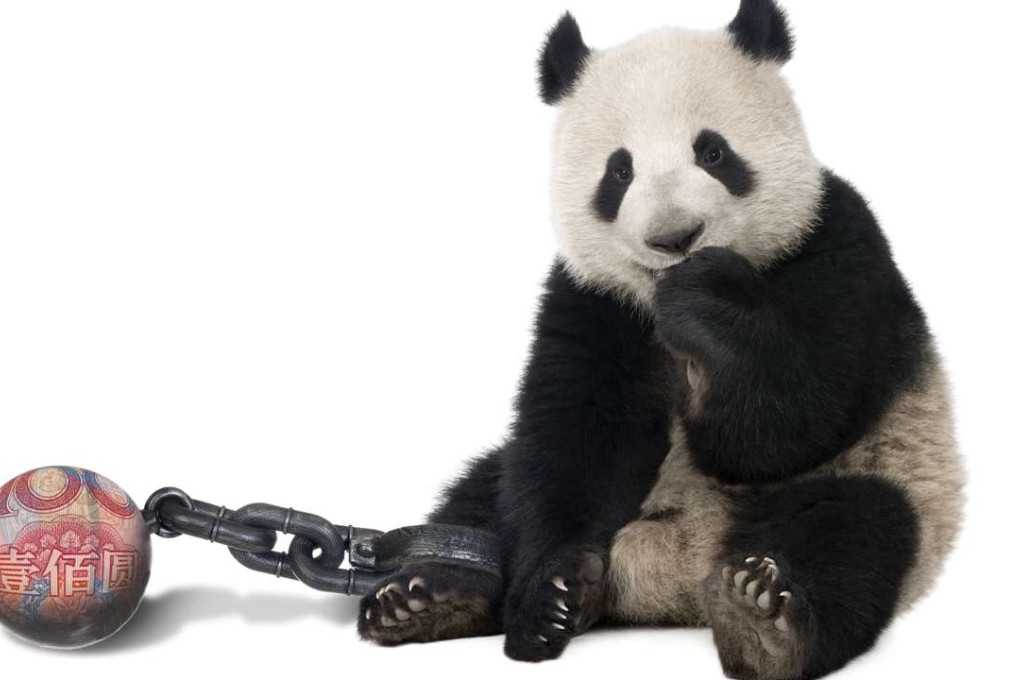 CLSA estimates the non-performing loan ratio in the mainland banking sector is 15 per cent to 19 per cent. Photos: Shutterstock. Photo illustration: Emilio Rivera