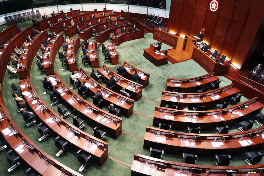 Only 29 lawmakers were present, six short of the 35 required. Photo: K. Y. Cheng