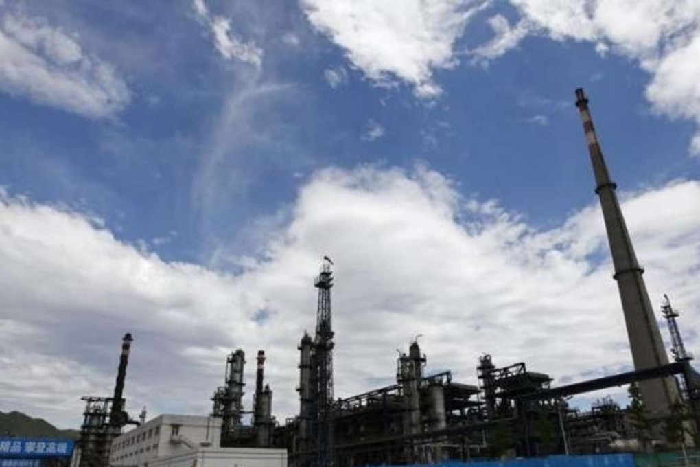 A file picture of a refinery operated by the state oil giant Sinopec. Smaller refineries are now allowed by the government to import crude, increasing their clout and potential profits.