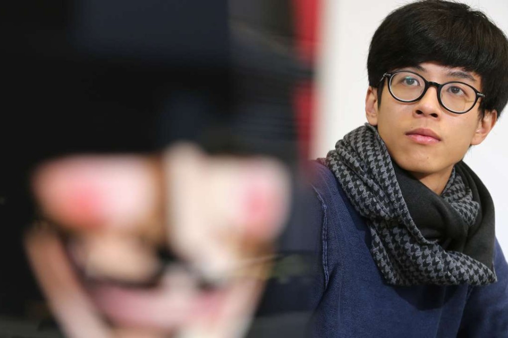 Ray Wong of Hong Kong Indigenous was denied a visa to India to attend a democracy conference. Photo: Edward Wong