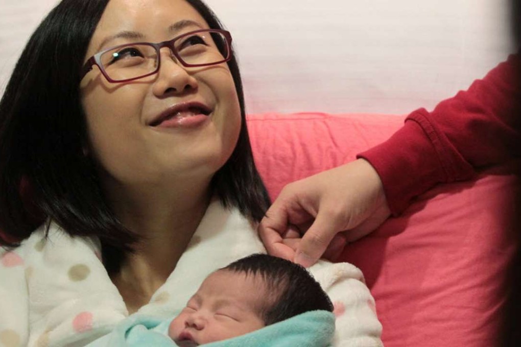 Hong Kong mothers are only entitled to 10 weeks’ leave. Photo: SCMP Pictures